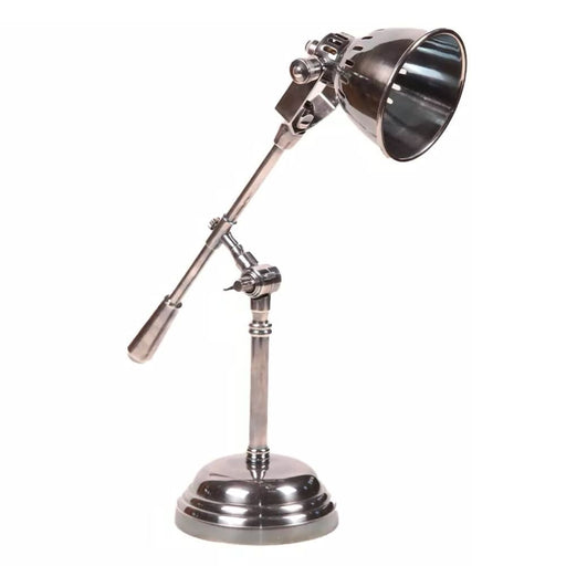 Newcastle Vintage Brass Or Silver Adjustable Desk Lamp - Desk Lamp - Lighting.co.za