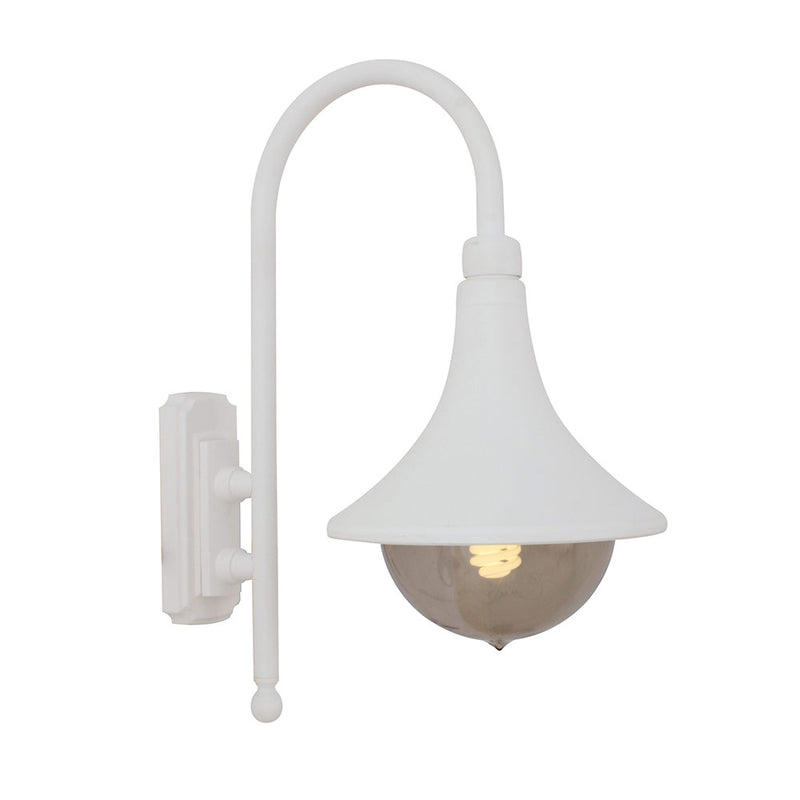 Cornet Black or White Lantern Outdoor Wall Light - Lighting.co.za