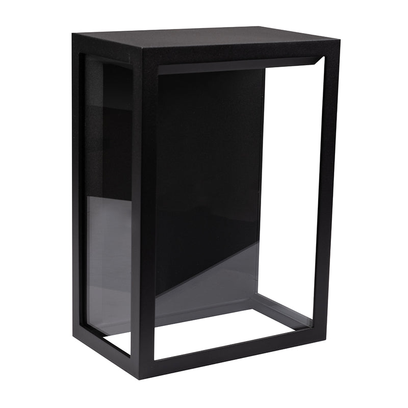 Fagernes LED Black Outdoor Wall Light 2 Sizes - Lighting.co.za