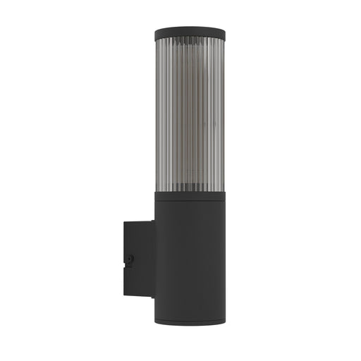 Salle Black Outdoor Wall Light - Lighting.co.za