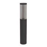Salle Black Outdoor Bollard Light - Lighting.co.za