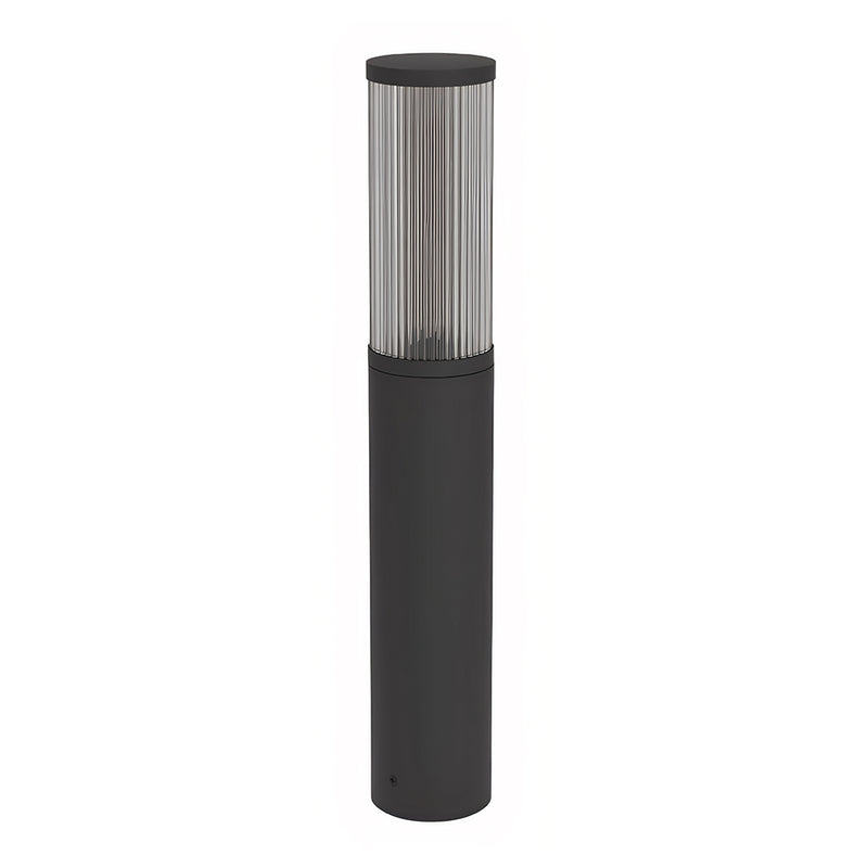 Salle Black Outdoor Bollard Light - Lighting.co.za