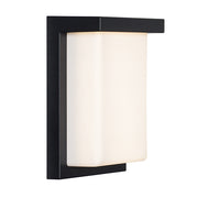 Lone Black LED Outdoor Wall Light 2 Sizes - Lighting.co.za