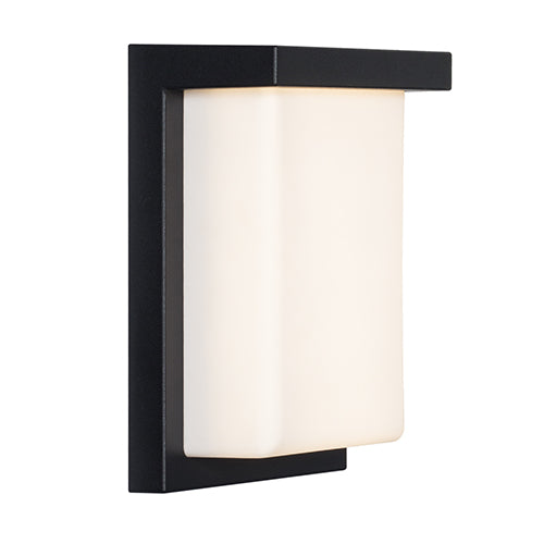 Lone Black LED Outdoor Wall Light 2 Sizes - Lighting.co.za