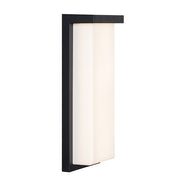 Lone Black LED Outdoor Wall Light 2 Sizes - Lighting.co.za