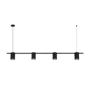 Occhio 4 or 6 Light Black | Gold | White Linear Pendant Light - Lighting.co.za