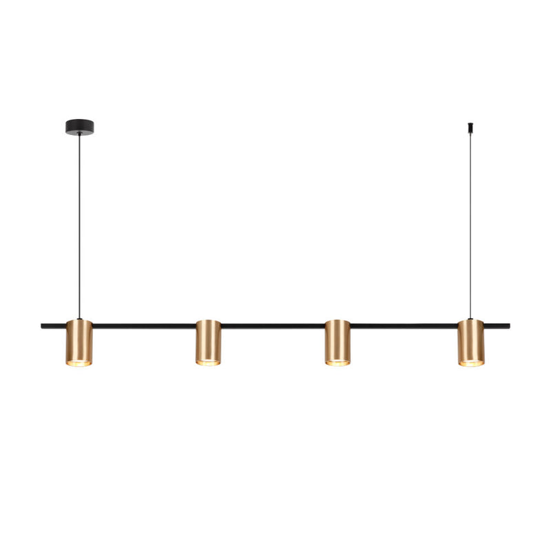 Occhio 4 or 6 Light Black | Gold | White Linear Pendant Light - Lighting.co.za