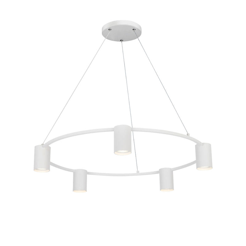 Occhio 5 Light Black | Gold | White Round Pendant Light - Lighting.co.za