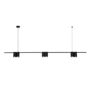 Occhio 4 or 6 Light Black | Gold | White Linear Pendant Light - Lighting.co.za