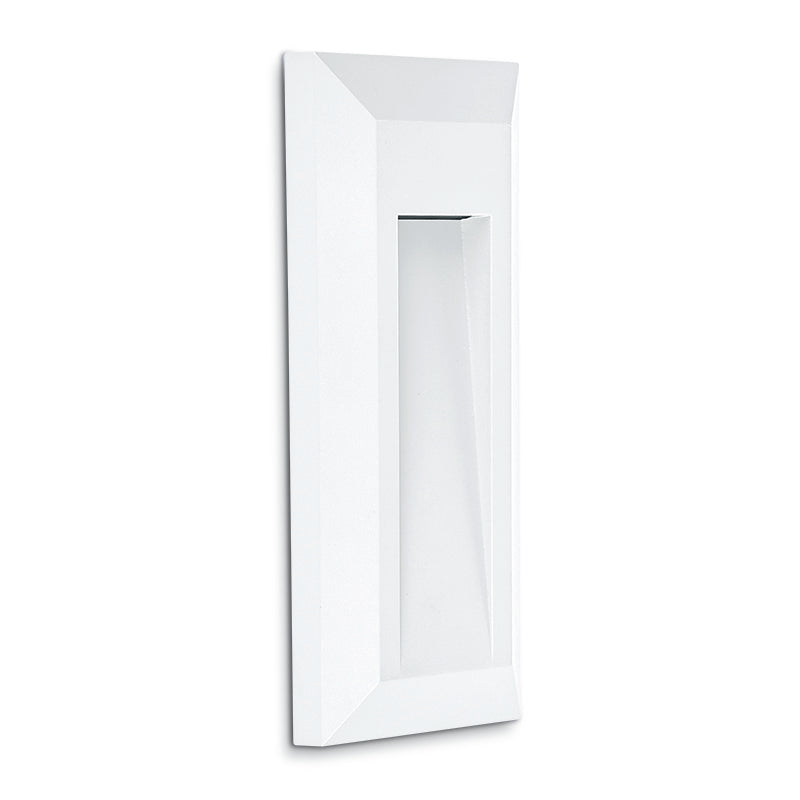 Ozo Delta Black | Grey | White Upright ABS Polycarbonate 1 Watt CTC LED Step Light - Lighting.co.za