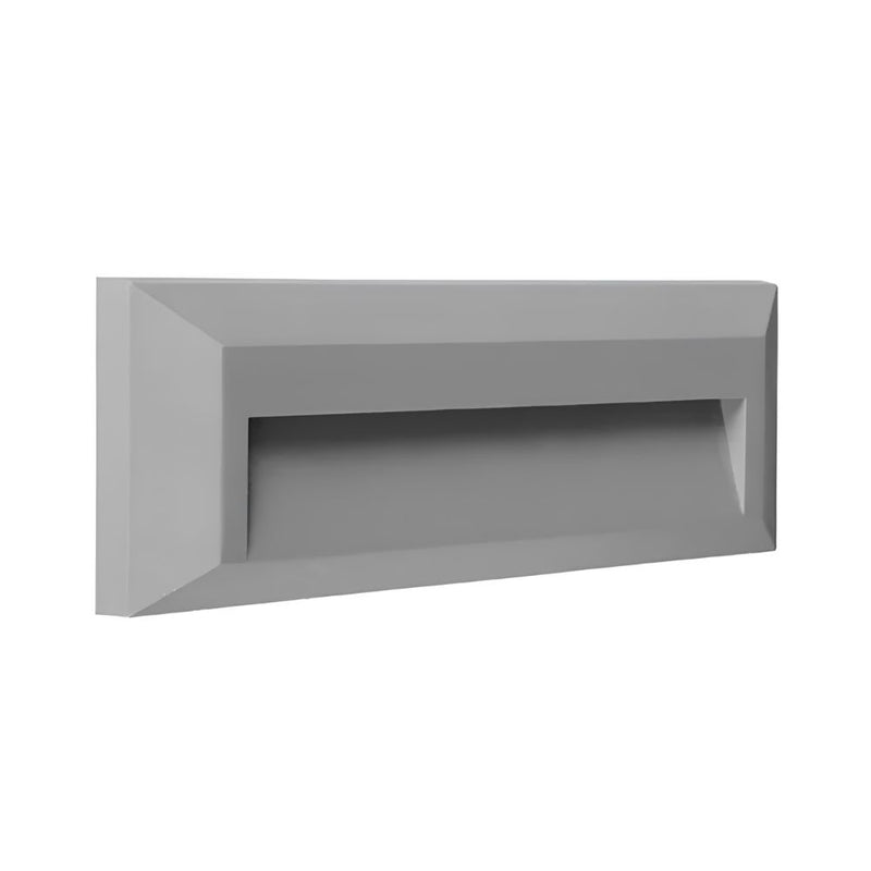 Ozo Delta Slim Black Or White Rectangle CTC LED Step Wall Light - Outdoor Lights - Lighting.co.za