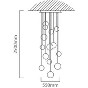 Aurora LED Cluster Pendant Light 2 Sizes - Lighting.co.za