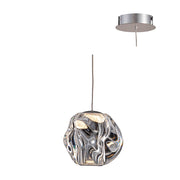 Nori Mini Molten Chrome LED Pendant Light - Lighting.co.za