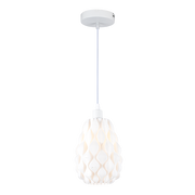 Weavesphere White Long Pendant Light - Lighting.co.za
