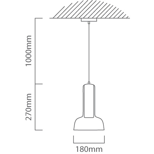 Zen Clear Glass and Gold Pendant Light - Lighting.co.za