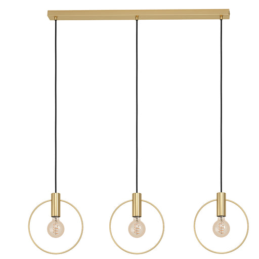 Manizales 3 Light Gold Ring Pendant Light - Lighting.co.za