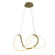 Aeris Gold LED Pendant Light - Lighting.co.za