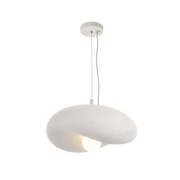 Jasper White or Black Organic Pendant Light 3 Sizes - Lighting.co.za