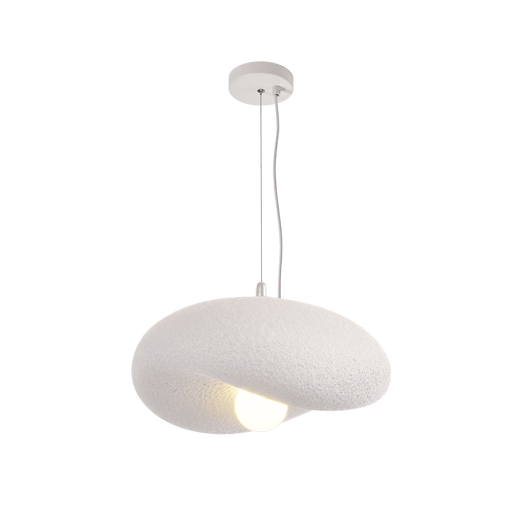 Jasper White or Black Organic Pendant Light 3 Sizes - Pendant Lights - Lighting.co.za