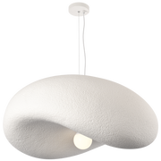 Jasper White or Black Organic Pendant Light 3 Sizes - Lighting.co.za