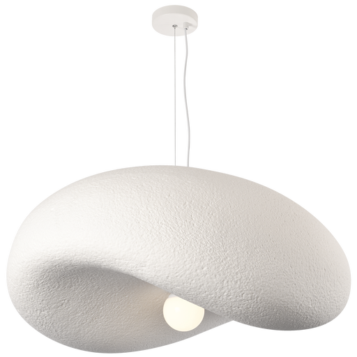 Jasper White or Black Organic Pendant Light 3 Sizes - Lighting.co.za