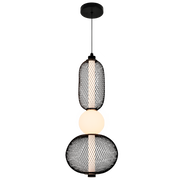 Jada Style 2 Black Mesh LED Pendant Light - Lighting.co.za
