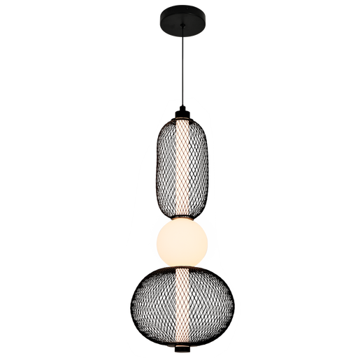 Jada Style 2 Black Mesh LED Pendant Light - Lighting.co.za