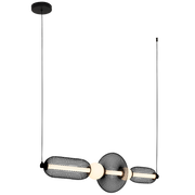 Jada Style 1 Black Mesh LED Pendant Light - Lighting.co.za