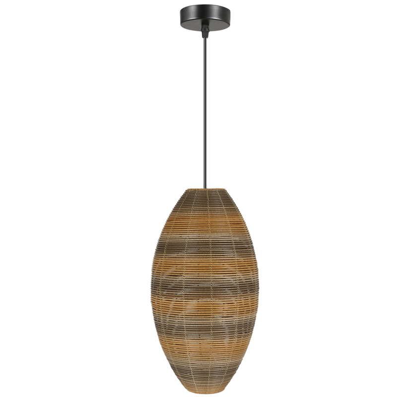 Coco Natural Rattan Look Pendant Light - Lighting.co.za