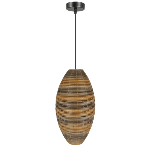 Coco Natural Rattan Look Pendant Light - Lighting.co.za