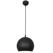 Bola Mini Nordic Plain Black | White Pendant Light - Lighting.co.za