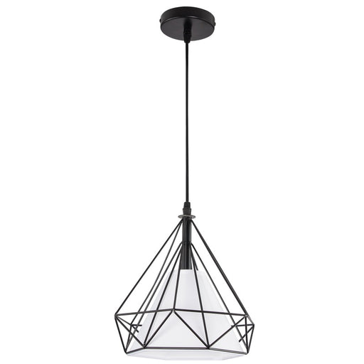 Nori 1 or 3 Light Black Diamond Wire Pendant Light - Lighting.co.za