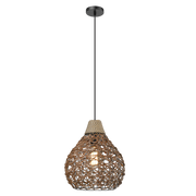 Belana Woven Rope Rattan Pendant Light - Lighting.co.za