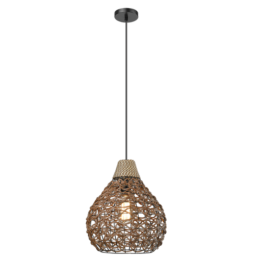 Belana Woven Rope Rattan Pendant Light - Lighting.co.za