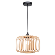 Mariela Bamboo Rattan Pendant Light - Lighting.co.za
