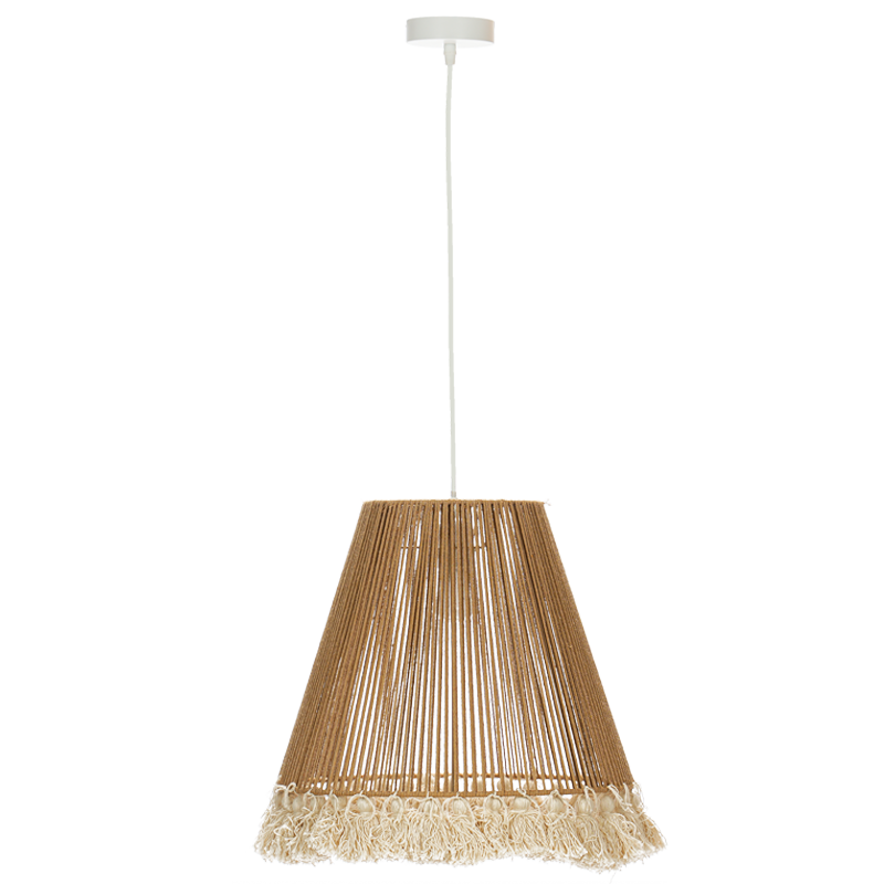 Nola Rope and Tassel Pendant Light - Lighting.co.za