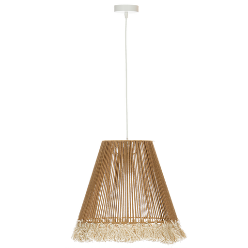 Nola Rope and Tassel Pendant Light - Lighting.co.za