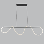 Tubo Black and Flex White Rope CCT LED Pendant Light - Lighting.co.za