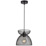 Lucia Gold or Black Mesh Pendant Light - Lighting.co.za