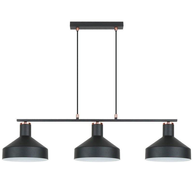 Helga Black | White 3 Light Bar Pendant Light - Lighting.co.za