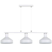 Helga Black | White 3 Light Bar Pendant Light - Lighting.co.za