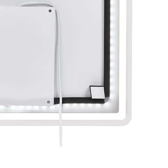 Solis Rectangular Frameless Front and Backlit CCT LED Bathroom Mirror