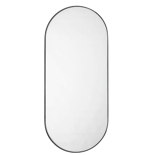 Pill LED Backlit Gold or Black Round Wall Mirror 4 Sizes - Lighting.co.za