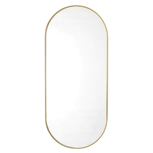 Pill Plain Gold or Black Wall Mirror 4 Sizes - Mirrors - Lighting.co.za