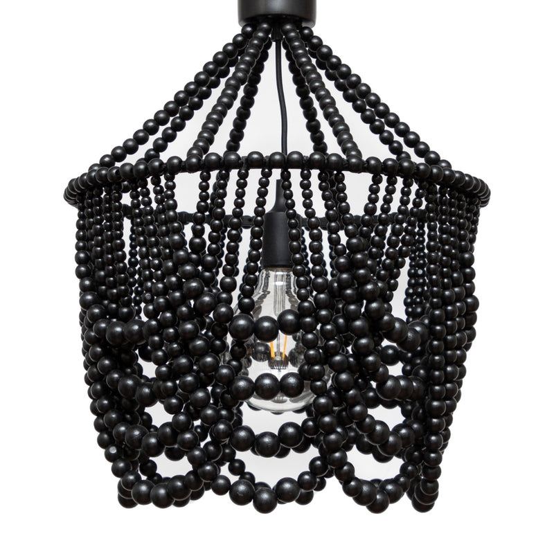 Sierra Single Draped Beaded Chandelier 2 Sizes - Lighting.co.za