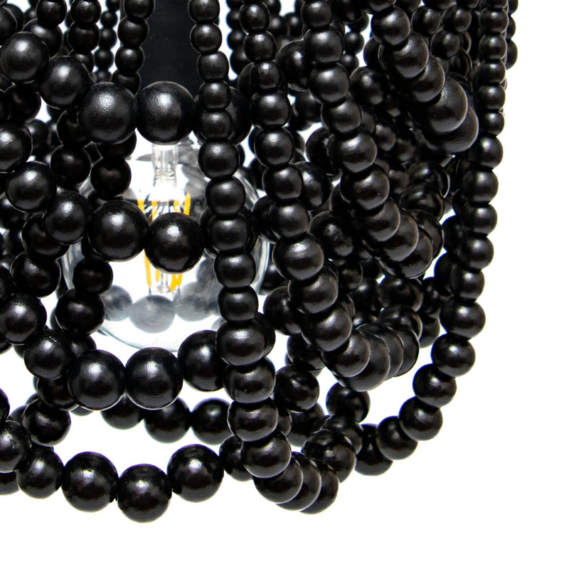 Sierra Single Draped Beaded Chandelier 2 Sizes - Lighting.co.za