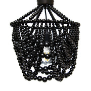 Sierra Single Draped Beaded Chandelier 2 Sizes - Lighting.co.za