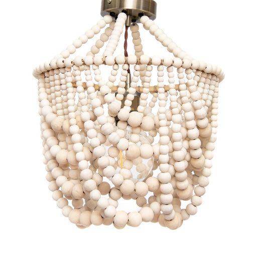 Sierra Single Draped Beaded Chandelier 2 Sizes - Hanging Lights - Lighting.co.za