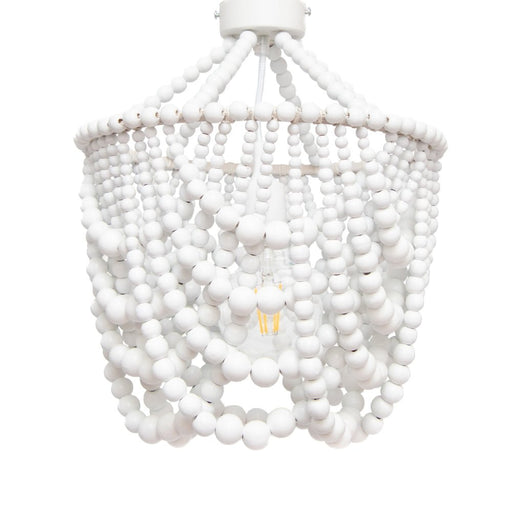 Sierra Single Draped Beaded Chandelier 2 Sizes - Hanging Lights - Lighting.co.za