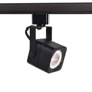 Silo Square Black | White GU10 3 Wire Track Spotlight - Lighting.co.za